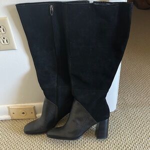 Black Knee-High Women's Boots